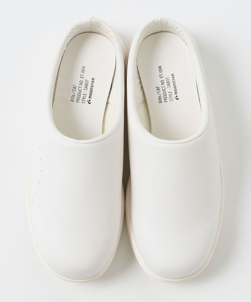 MoonStar（ムーンスター）の「MOONSTAR / 810s CAF (カフ) クロッグ シューズ ＜WOMEN＞（スニーカー・レディース・ホワイト/ブラック・22.0cm/24.0cm/23.0cm）」の7枚目の写真