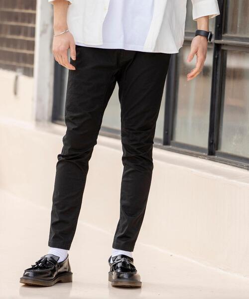 coen（コーエン）の「【WEB限定】ストレッチスキニーツイルチノクライミングパンツ#（チノパンツ・メンズ・ブラック/オリーブ/ベージュ/ネイビー/グレー/ダークグレー/ブラウン・SMALL/LARGE/MEDIUM/X-LARGE）」の20枚目の写真