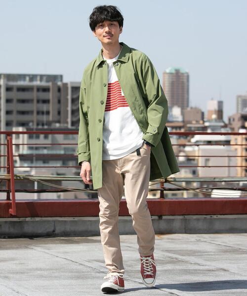 coen（コーエン）の「【WEB限定】ストレッチスキニーツイルチノクライミングパンツ#（チノパンツ・メンズ・ブラック/オリーブ/ベージュ/ネイビー/グレー/ダークグレー/ブラウン・SMALL/LARGE/MEDIUM/X-LARGE）」の8枚目の写真