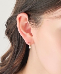 Phoebe（フィービィー）の「【 K10 】クロッシングモチーフピアス/BOX&ショッパーつき（ピアス（両耳用））」