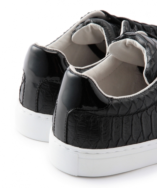 MONKEY TIME（モンキータイム）の「MT カット パイソン柄 スニーカー ◆（スニーカー・メンズ・ホワイト/ブラック・44/43/41/42）」の8枚目の写真