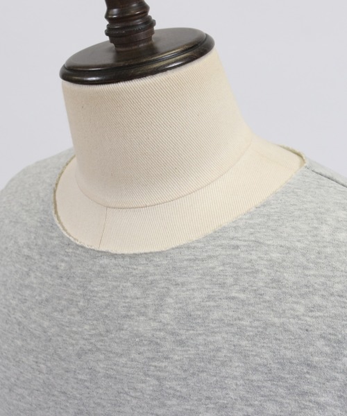 CAMBIO(カンビオ)の「ms4263-カットオフS-S カットソー(Tシャツ/カットソー・メンズ・ベージュ/オフホワイト/グレー/ブラック・S/M/L/XL)」の17枚目の写真