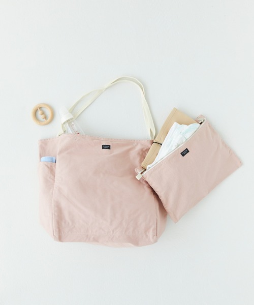 STANDARD SUPPLY（スタンダードサプライ）の「スタンダードサプライ / DAILY デイリー / MOTHER'S BAG マザーズバッグ（トートバッグ・レディース・ダークグレー/ナチュラル/ライトピンク/イエロー/ブラック/ブルーグレー/キャメル・FREE）」の22枚目の写真