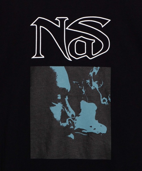 WEGO（ウィゴー）の「∴WEGO/Nas 別注Tシャツ（Tシャツ/カットソー・メンズ・ホワイト/ブラック・LARGE/MEDIUM）」の7枚目の写真