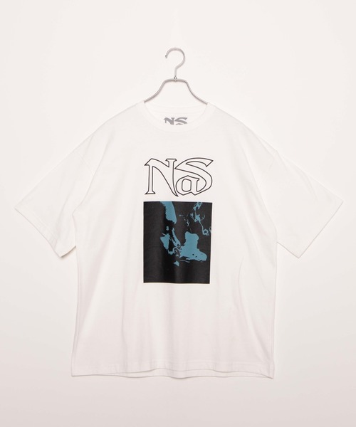 WEGO（ウィゴー）の「∴WEGO/Nas 別注Tシャツ（Tシャツ/カットソー・メンズ・ホワイト/ブラック・LARGE/MEDIUM）」の11枚目の写真