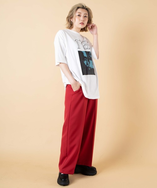 WEGO（ウィゴー）の「∴WEGO/Nas 別注Tシャツ（Tシャツ/カットソー・メンズ・ホワイト/ブラック・LARGE/MEDIUM）」の21枚目の写真