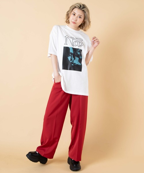 WEGO（ウィゴー）の「∴WEGO/Nas 別注Tシャツ（Tシャツ/カットソー・メンズ・ホワイト/ブラック・LARGE/MEDIUM）」の22枚目の写真