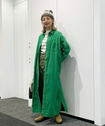 BEAMS BOY | BEAMS BOY / コットン ビエラ パジャマ シャツワンピース(ワンピース)