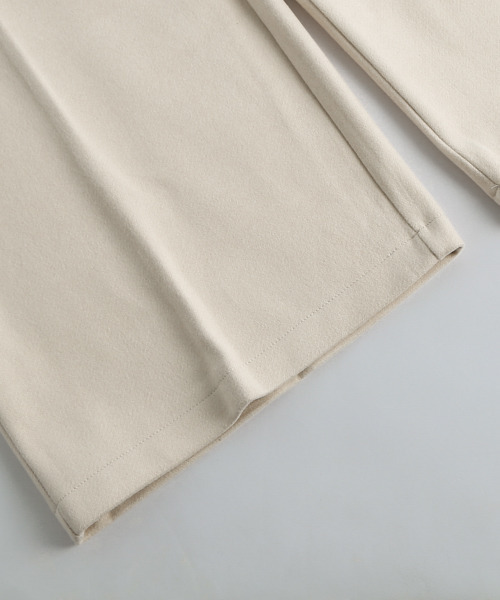 SUGAR BISKET(シュガービスケット)の「ウールライクワイドパンツ(その他パンツ・レディース・ブラック/ブラウン/アイボリー/オートミール/キャメル・M/L)」の8枚目の写真