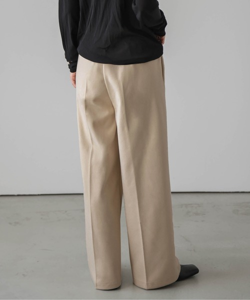 SUGAR BISKET(シュガービスケット)の「ウールライクワイドパンツ(その他パンツ・レディース・ブラック/ブラウン/アイボリー/オートミール/キャメル・M/L)」の19枚目の写真