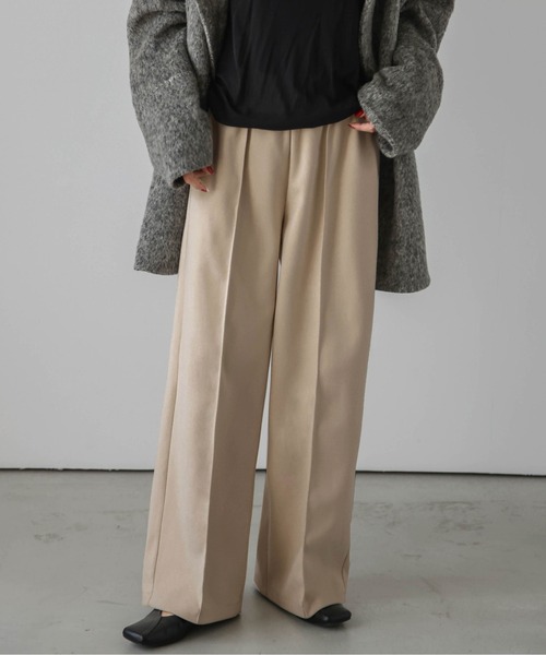 SUGAR BISKET(シュガービスケット)の「ウールライクワイドパンツ(その他パンツ・レディース・ブラック/ブラウン/アイボリー/オートミール/キャメル・M/L)」の20枚目の写真