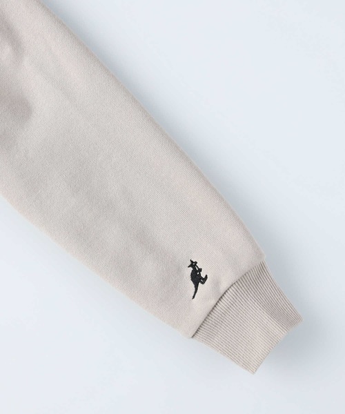 KANGOL（カンゴール）の「【KANGOL】フラップポケットロゴパーカー（パーカー・キッズ・ライトグレー/グリーン・120/140/105/155/130）」の9枚目の写真