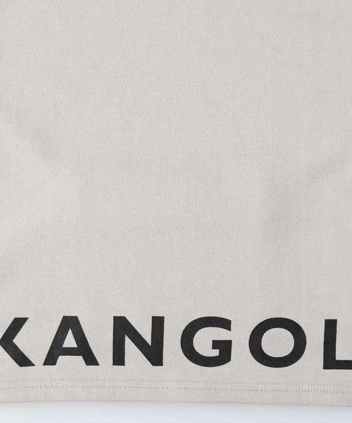 KANGOL（カンゴール）の「【KANGOL】フラップポケットロゴパーカー（パーカー・キッズ・ライトグレー/グリーン・120/140/105/155/130）」の8枚目の写真