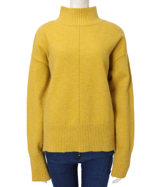 fifth（フィフス）の「ハイゲージハイネックニットトップス（ニット/セーター・レディース・ベージュ/イエロー/ミント・MEDIUM）」の15枚目の写真