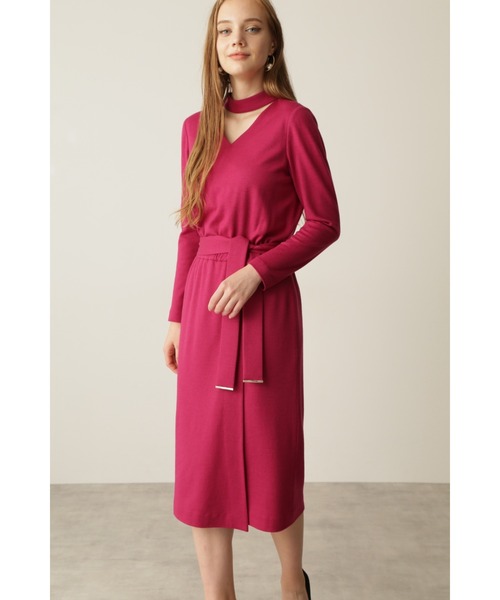 セール ウォッシャブル天竺ラップワンピース ワンピース Pinky Dianne ピンキーアンドダイアン のファッション通販 Zozotown