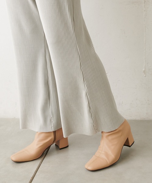 natural couture(ナチュラルクチュール)の「ほんわりあったかプリーツパンツ(その他パンツ・レディース・ブラウン/カーキ/グレイッシュベージュ・FREE)」の14枚目の写真