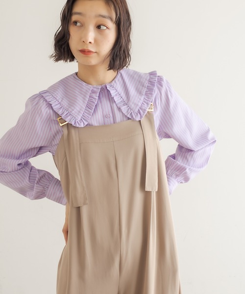セール ピーターパン襟ストライプシャツ シャツ ブラウス Lui S ルイス のファッション通販 Zozotown セール ピーターパン襟ストライプシャツ シャツ ブラウス Lui S ルイス のファッション通販 Zozotown