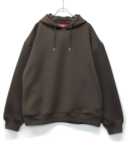 ADMIX/ATELIER SAB MEN（アドミックスアトリエサブメン）の「ダイバーズ ポンチ ジャージ ルーズサイズ ビッグ パーカー（パーカー・メンズ・ブラウン/グレイッシュブルー/グレイッシュベージュ/ブラック/ホワイト・48/50）」の18枚目の写真