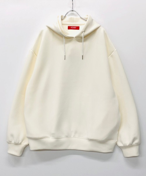 ADMIX/ATELIER SAB MEN（アドミックスアトリエサブメン）の「ダイバーズ ポンチ ジャージ ルーズサイズ ビッグ パーカー（パーカー・メンズ・ブラウン/グレイッシュブルー/グレイッシュベージュ/ブラック/ホワイト・48/50）」の16枚目の写真