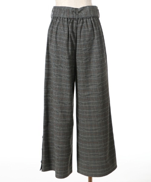 axes femme(アクシーズファム)の「裾ボタンデザインワイドパンツ(その他パンツ・レディース・チャコール/ブラウン・MEDIUM)」の12枚目の写真