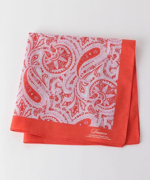 Drawer（ドゥロワー）の「Drawer PAISLEYバンダナ（バンダナ