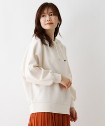 DRESKIP | もちサラドルマン抜け襟プルオーバー(Tシャツ/カットソー)