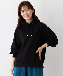 DRESKIP | もちサラドルマン抜け襟プルオーバー(Tシャツ/カットソー)