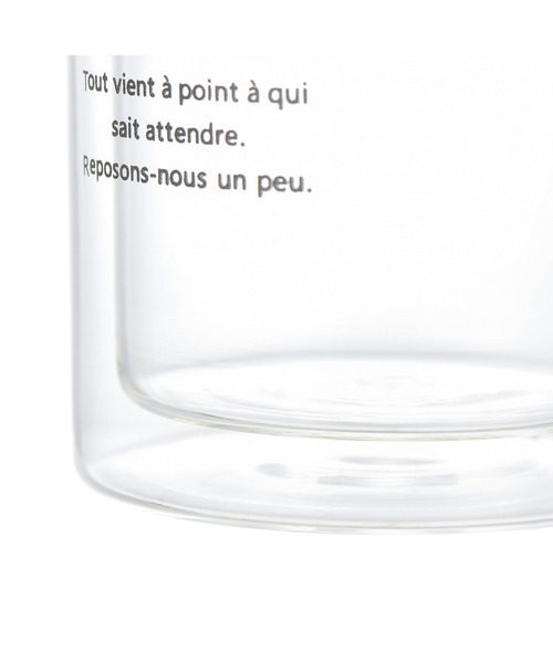 Francfranc（フランフラン）の「ストレート ダブルウォールグラス クリア（グラス/マグカップ/タンブラー・レディース・クリア・FREE）」の6枚目の写真