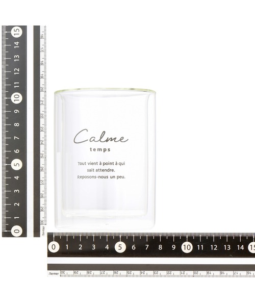 Francfranc（フランフラン）の「ストレート ダブルウォールグラス クリア（グラス/マグカップ/タンブラー・レディース・クリア・FREE）」の2枚目の写真