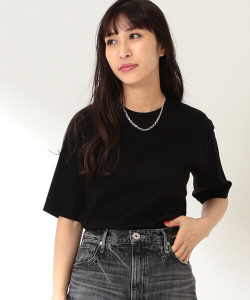 Demi-Luxe BEAMS - Demi-Luxe BEAMS / スムース ハーフスリーブTシャツ Demi-Luxe BEAMS（デミルクス ビームス）の「Demi-Luxe BEAMS
