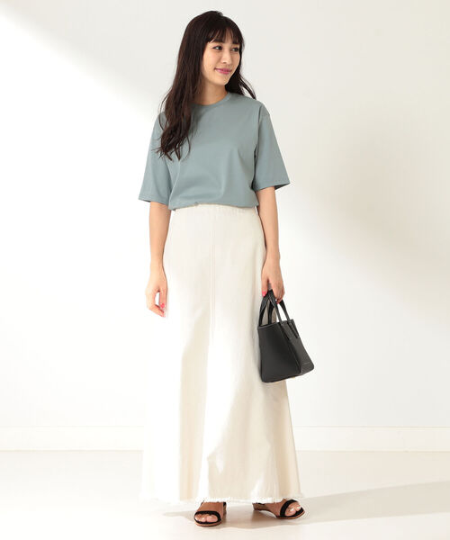Demi-Luxe BEAMS - Demi-Luxe BEAMS / スムース ハーフスリーブTシャツ Demi-Luxe BEAMS（デミルクス ビームス）の「Demi-Luxe BEAMS