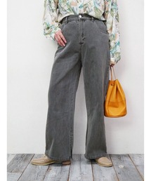 179/WG | ピグメントデニムストレートパンツ(デニムパンツ)