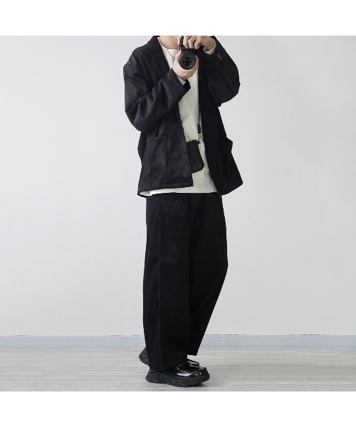 DEVICE（デバイス）の「【インフルエンサー sei ×DEVICE コラボ】Rename  フェイクレザーシンプル サコッシュバッグ（ショルダーバッグ・メンズ・ブラック・FREE）」の7枚目の写真