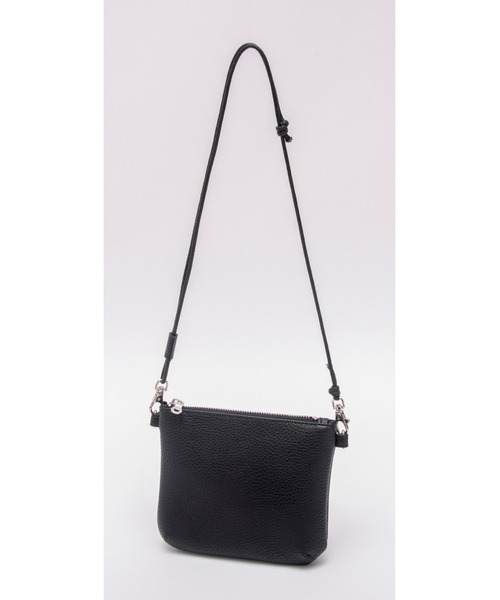 DEVICE（デバイス）の「【インフルエンサー sei ×DEVICE コラボ】Rename  フェイクレザーシンプル サコッシュバッグ（ショルダーバッグ・メンズ・ブラック・FREE）」の5枚目の写真