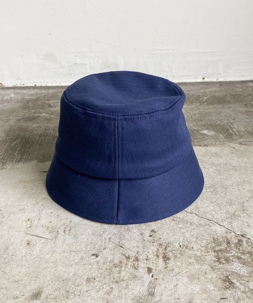 Magine（マージン）の「COTTON HERRINGBONE BUCKET HAT：コットン ヘリンボーン バケット ハット（ハット・メンズ・ブラック/グレー/ベージュ/ネイビー・FREE）」の16枚目の写真