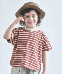 apres les cours | ビッグシルエットボーダーTシャツ(Tシャツ/カットソー)