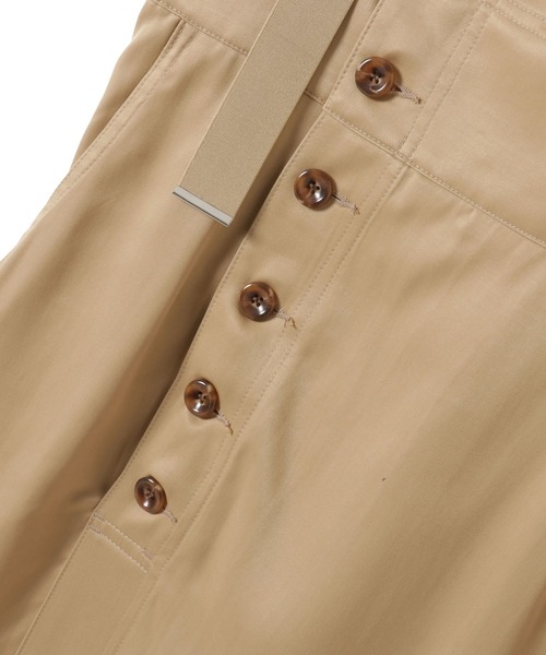 TEVALT(ヴァレット)の「チノライクサテンジャンパースカート(サロペット/オーバーオール・レディース・ライトカーキ/ブラック/ベージュ・38)」の20枚目の写真