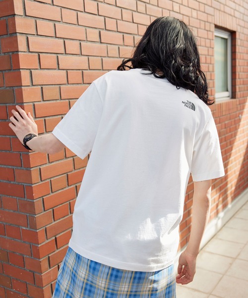 【THENORTHFACE/ザ・ノース・フェイス】ロゴプリント入り半袖Tシャツ