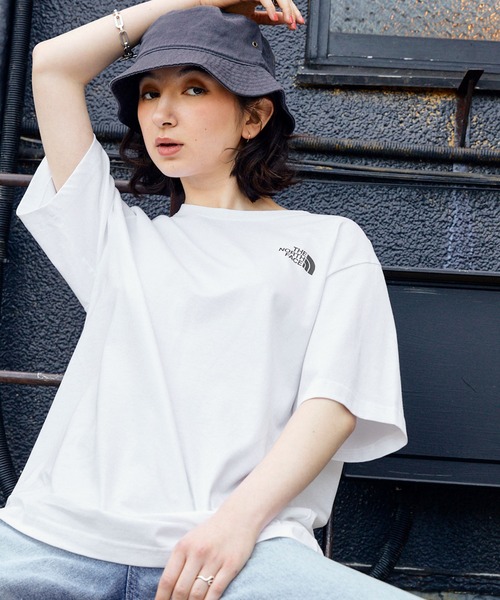 【THENORTHFACE/ザ・ノース・フェイス】ロゴプリント入り半袖Tシャツ