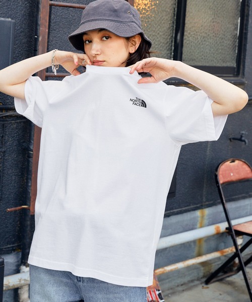 【THENORTHFACE/ザ・ノース・フェイス】ロゴプリント入り半袖Tシャツ
