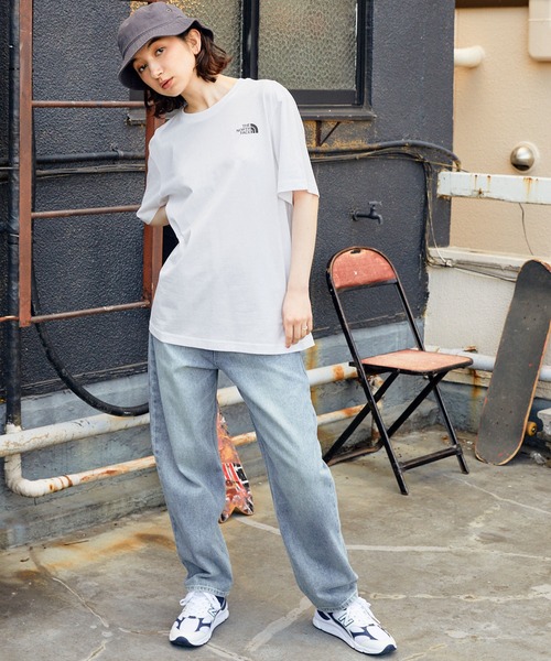 【THENORTHFACE/ザ・ノース・フェイス】ロゴプリント入り半袖Tシャツ