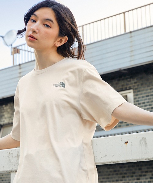 【THENORTHFACE/ザ・ノース・フェイス】ロゴプリント入り半袖Tシャツ