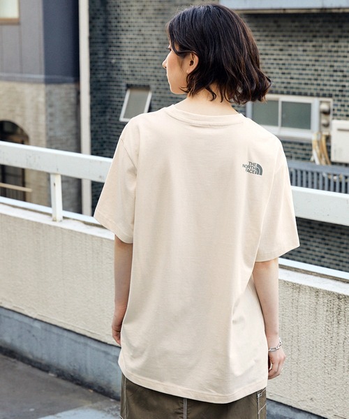 【THENORTHFACE/ザ・ノース・フェイス】ロゴプリント入り半袖Tシャツ