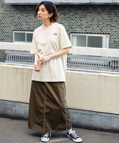 【THENORTHFACE/ザ・ノース・フェイス】ロゴプリント入り半袖Tシャツ