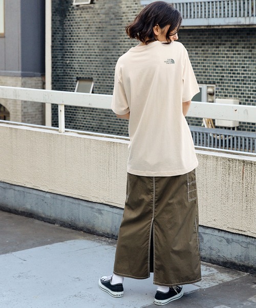 【THENORTHFACE/ザ・ノース・フェイス】ロゴプリント入り半袖Tシャツ