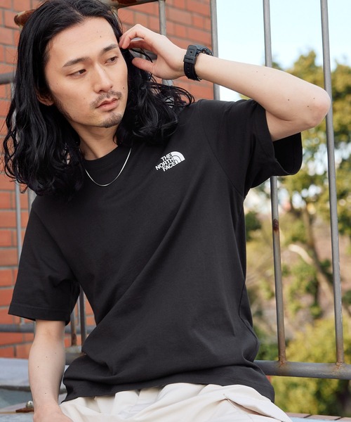【THENORTHFACE/ザ・ノース・フェイス】ロゴプリント入り半袖Tシャツ