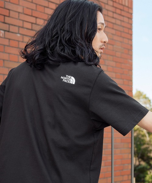 【THENORTHFACE/ザ・ノース・フェイス】ロゴプリント入り半袖Tシャツ