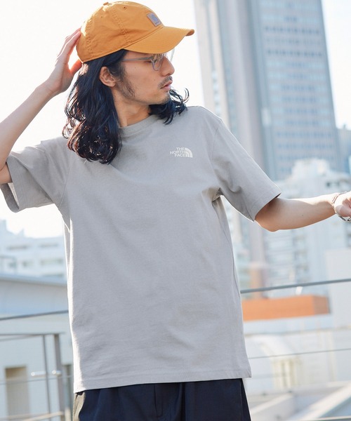 【THENORTHFACE/ザ・ノース・フェイス】ロゴプリント入り半袖Tシャツ