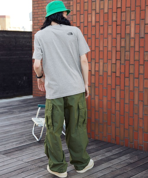 【THENORTHFACE/ザ・ノース・フェイス】ロゴプリント入り半袖Tシャツ