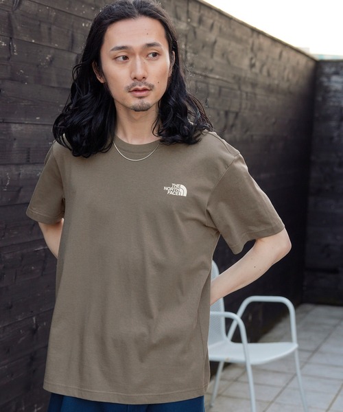 【THENORTHFACE/ザ・ノース・フェイス】ロゴプリント入り半袖Tシャツ